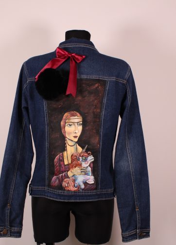 unicorn lady - size large