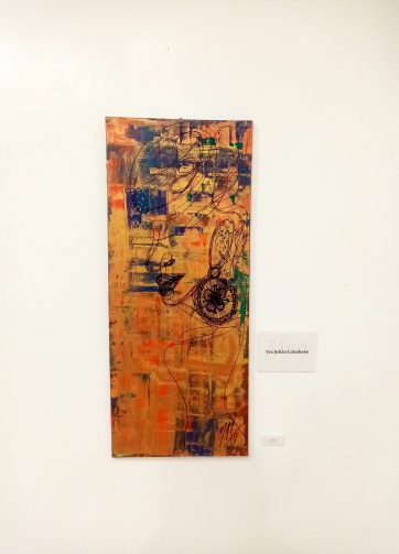 CHIPERITA – Acrylic on Canvas, 120 x 50 cm